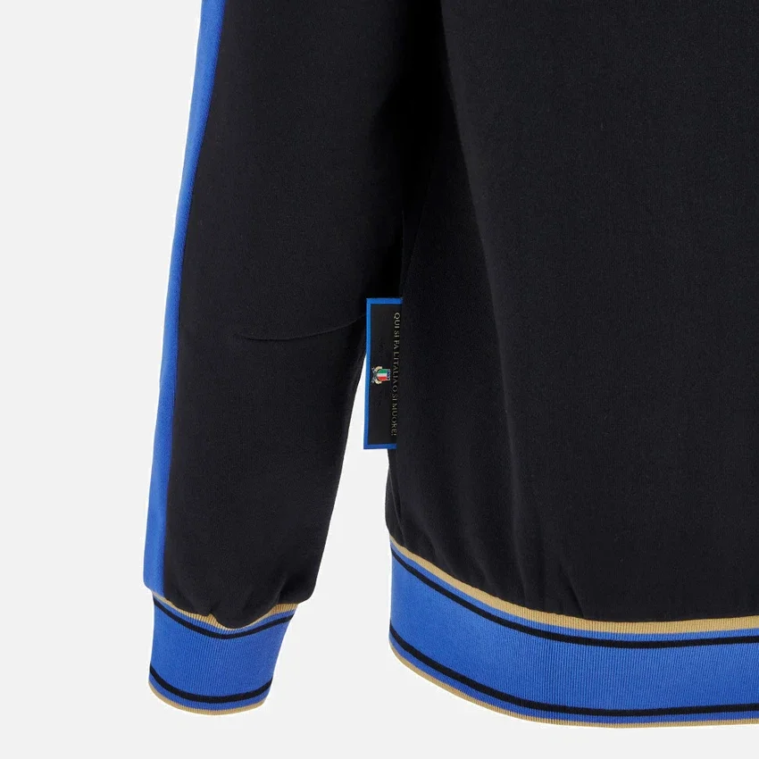 Italia Rugby 2025/26 Yetişkinler İçin Taraftar Serisi Kolej Sweatshirt Italia Rugby 2025/26 Yetişkinler İçin Taraftar Serisi Kolej Sweatshirt