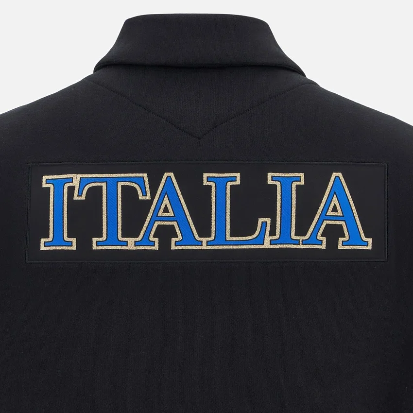Italia Rugby 2025/26 Yetişkinler İçin Taraftar Serisi Kolej Sweatshirt Italia Rugby 2025/26 Yetişkinler İçin Taraftar Serisi Kolej Sweatshirt