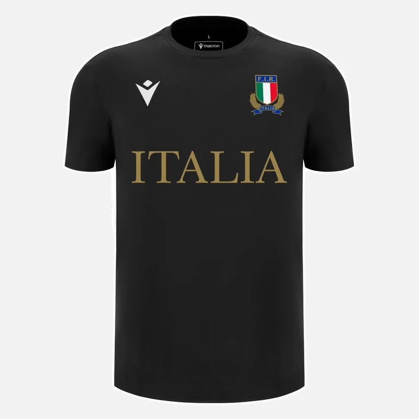 Italia Rugby 2025/26 Yetişkinler İçin Taraftar Serisi Pamuklu Tişörtler Italia Rugby 2025/26 Yetişkinler İçin Taraftar Serisi Pamuklu Tişörtler