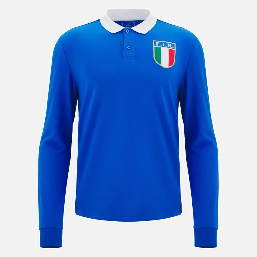 Italia Rugby 2025/26 Yetişkinler İçin Taraftar Serisi Pamuklu Tişörtler Italia Rugby 2025/26 Yetişkinler İçin Taraftar Serisi Pamuklu Tişörtler