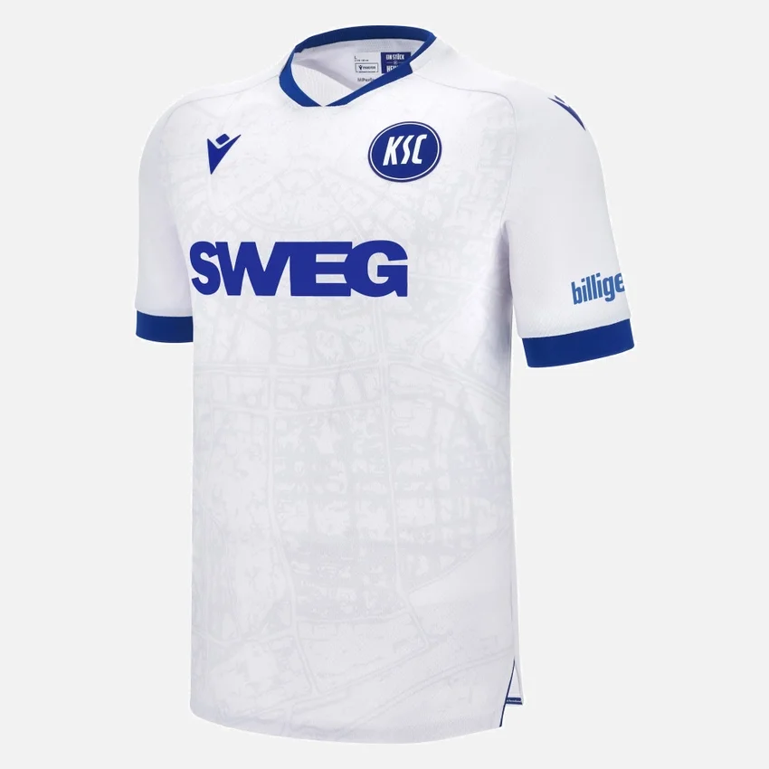 Karlsruher SC 2025/26 Yetişkinler Deplasman Forması Karlsruher SC 2025/26 Yetişkinler Deplasman Forması