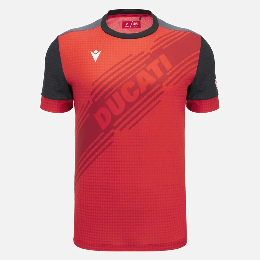 Kırmızı Padel Gömleği Macron X Ducati Kırmızı Padel Gömleği Macron X Ducati