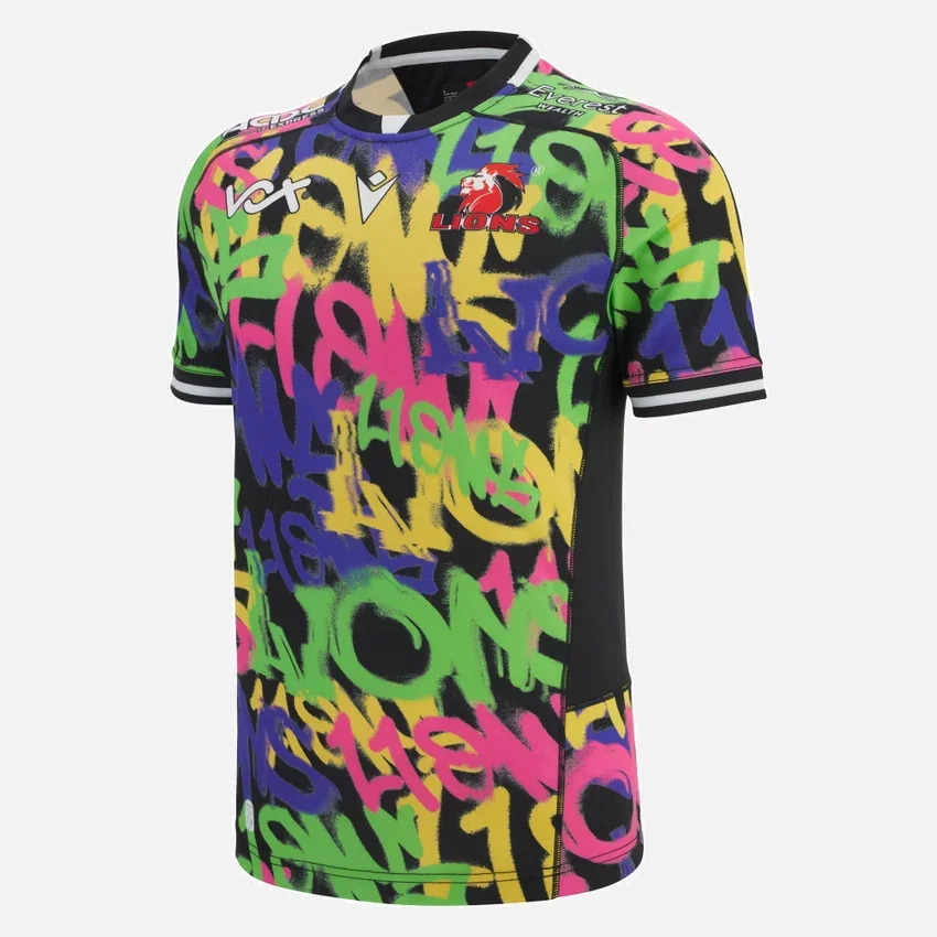 Lions Rugby 2025/26 Yetişkinler İçin Deplasman Poly Replica Gömleği Lions Rugby 2025/26 Yetişkinler İçin Deplasman Poly Replica Gömleği