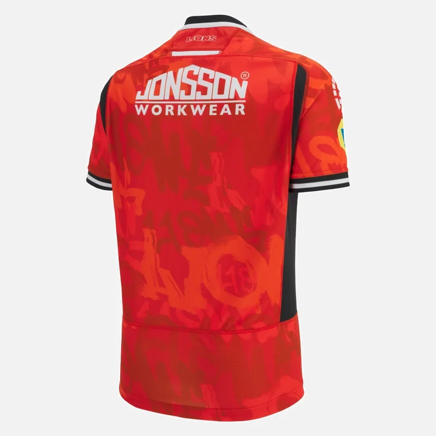 Lions Rugby 2025/26 Yetişkinler İçin Ev Poli Replika Gömleği Lions Rugby 2025/26 Yetişkinler İçin Ev Poli Replika Gömleği
