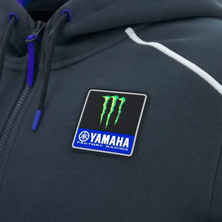 Monster Energy Yamaha MotoGP 2026 Erkek Seyahat Replika Tam Fermuarlı Sweatshirt Monster Energy Yamaha MotoGP 2026 Erkek Seyahat Replika Tam Fermuarlı Sweatshirt