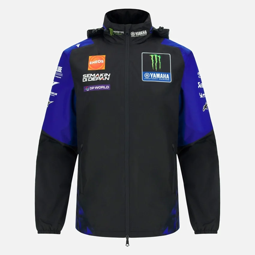 Monster Energy Yamaha MotoGP 2026 Erkek Takım Replika Duş Ceketi Monster Energy Yamaha MotoGP 2026 Erkek Takım Replika Duş Ceketi