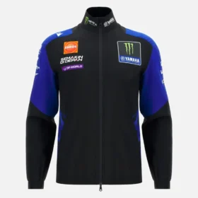 Monster Energy Yamaha MotoGP 2026 Erkek Takım Replika Tam Fermuarlı Sweatshirt