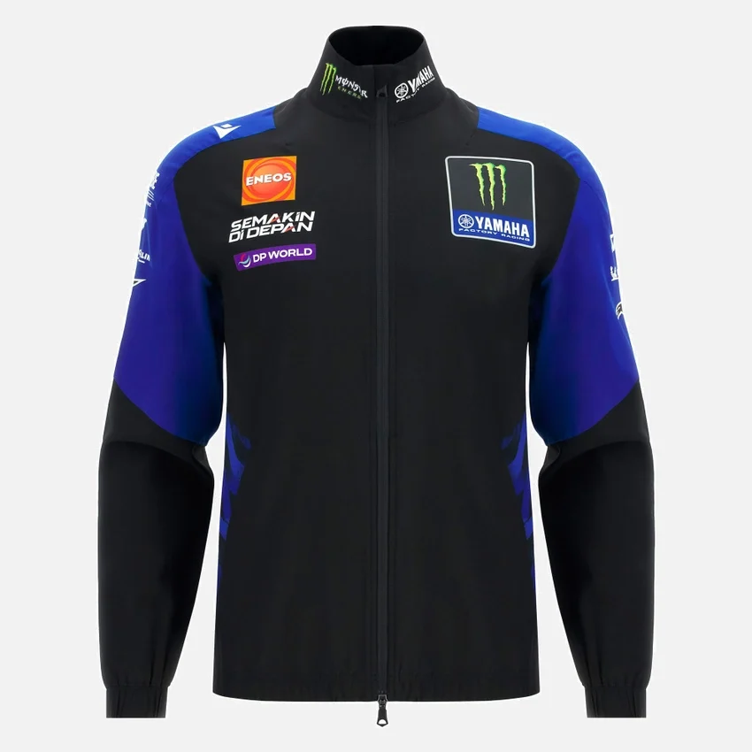 Monster Energy Yamaha MotoGP 2026 Erkek Takım Replika Tam Fermuarlı Sweatshirt Monster Energy Yamaha MotoGP 2026 Erkek Takım Replika Tam Fermuarlı Sweatshirt