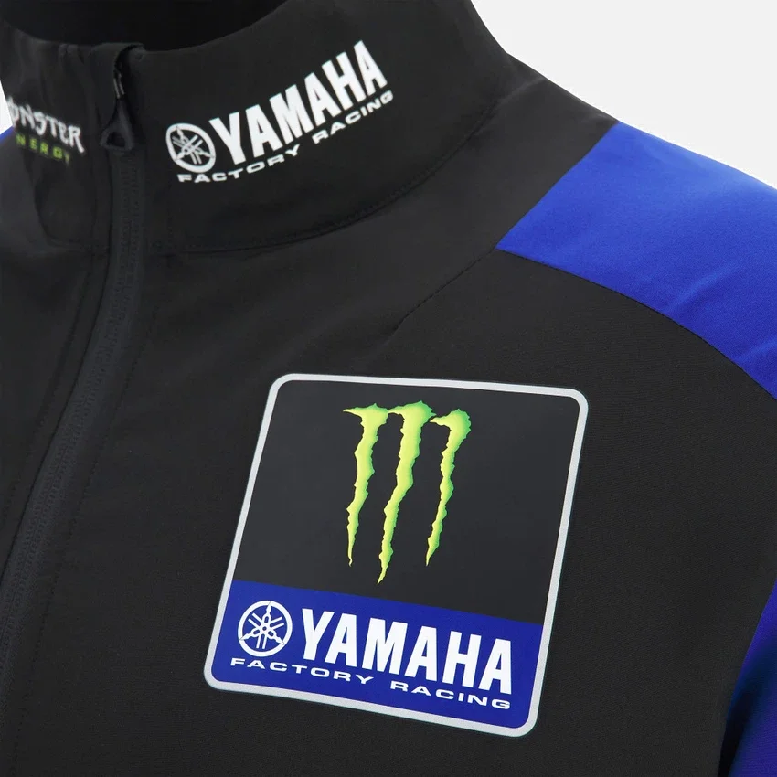 Monster Energy Yamaha MotoGP 2026 Erkek Takım Replika Tam Fermuarlı Sweatshirt Monster Energy Yamaha MotoGP 2026 Erkek Takım Replika Tam Fermuarlı Sweatshirt