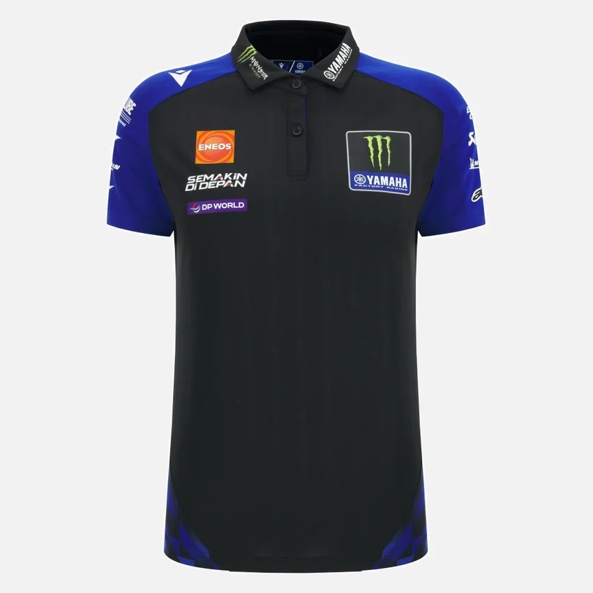 Monster Energy Yamaha MotoGP 2026 Kadın Takımı Replika Polo Yaka Tişört Monster Energy Yamaha MotoGP 2026 Kadın Takımı Replika Polo Yaka Tişört