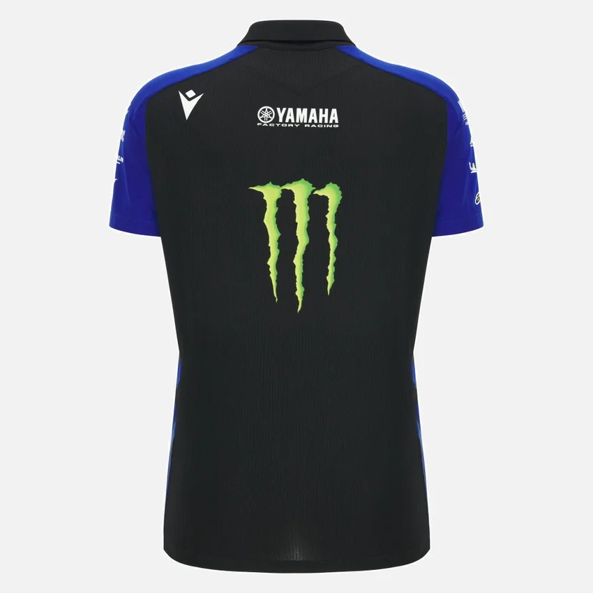 Monster Energy Yamaha MotoGP 2026 Kadın Takımı Replika Polo Yaka Tişört Monster Energy Yamaha MotoGP 2026 Kadın Takımı Replika Polo Yaka Tişört