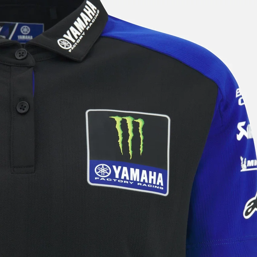Monster Energy Yamaha MotoGP 2026 Kadın Takımı Replika Polo Yaka Tişört Monster Energy Yamaha MotoGP 2026 Kadın Takımı Replika Polo Yaka Tişört