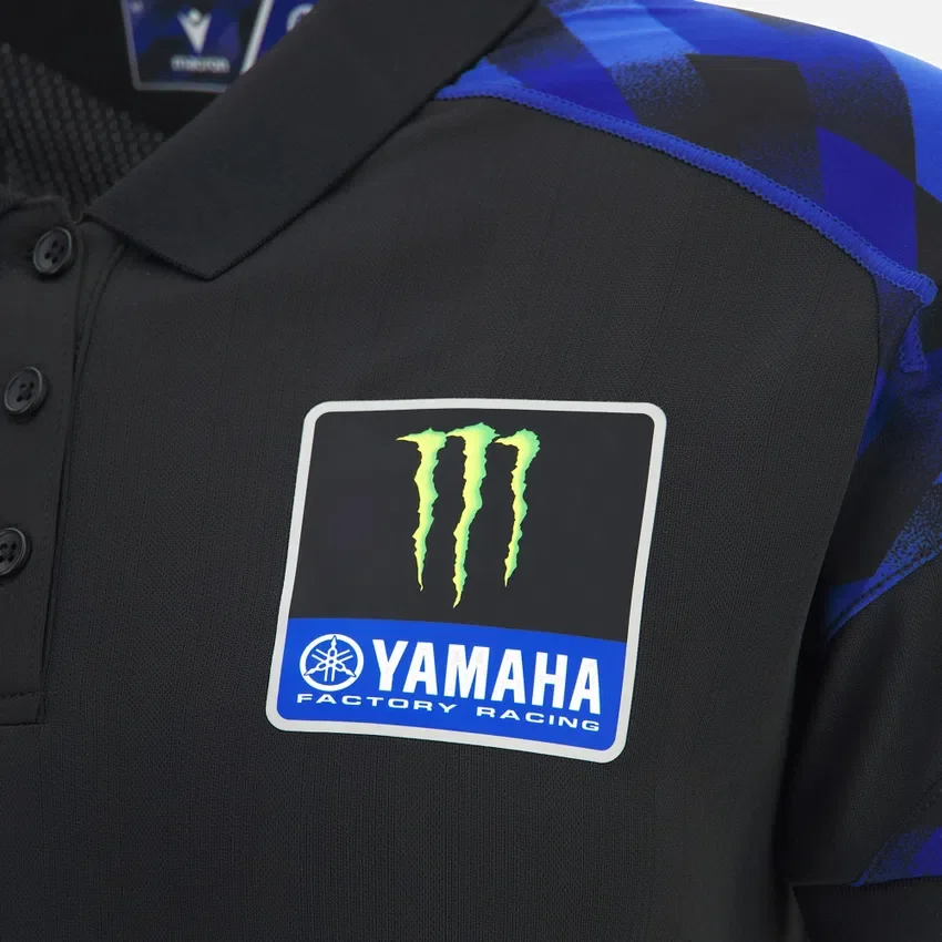 Monster Energy Yamaha MotoGP 2026 Kadın Taraftar Giyim Polo Yaka Tişört Monster Energy Yamaha MotoGP 2026 Kadın Taraftar Giyim Polo Yaka Tişört