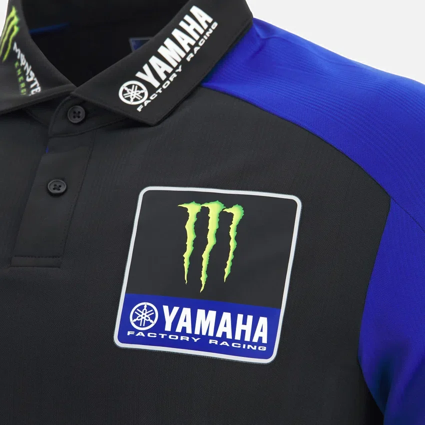 Monster Energy Yamaha MotoGP 2026 Takım Replika Polo Gömlek – Küçük Bedenler Monster Energy Yamaha MotoGP 2026 Takım Replika Polo Gömlek – Küçük Bedenler