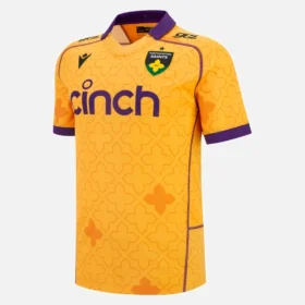 Northampton Saints 2025/26 Yetişkinler İçin Deplasman Poly Replica Gömleği