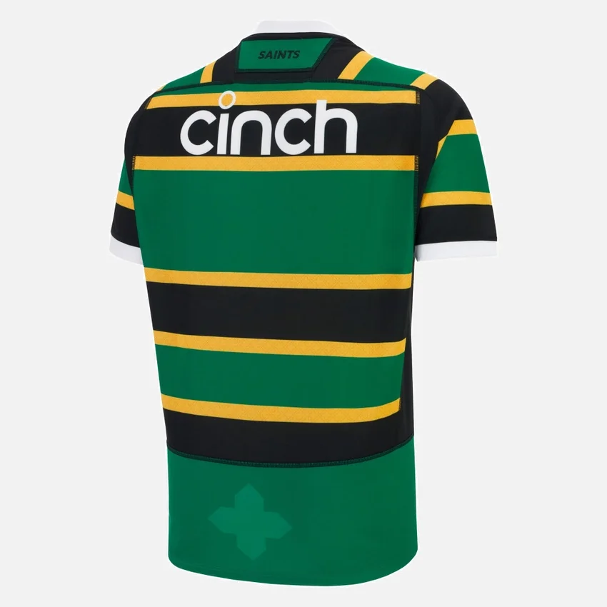 Northampton Saints 2025/26 Yetişkinler İçin Ev Sahibi Poly Replica Gömleği Northampton Saints 2025/26 Yetişkinler İçin Ev Sahibi Poly Replica Gömleği