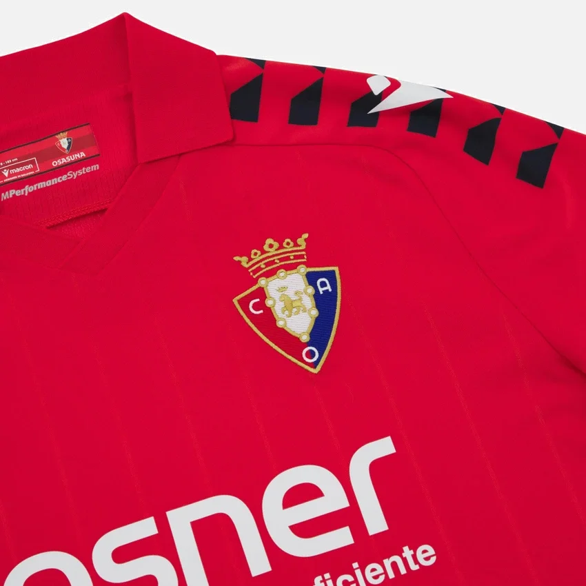 Osasuna 2025/26 Yetişkinler İçin Ev Maçı Forması Osasuna 2025/26 Yetişkinler İçin Ev Maçı Forması