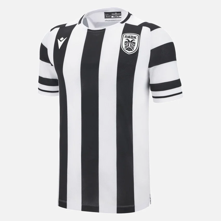 PAOK FC 2025/26 Yetişkinler İç Saha Forması PAOK FC 2025/26 Yetişkinler İç Saha Forması