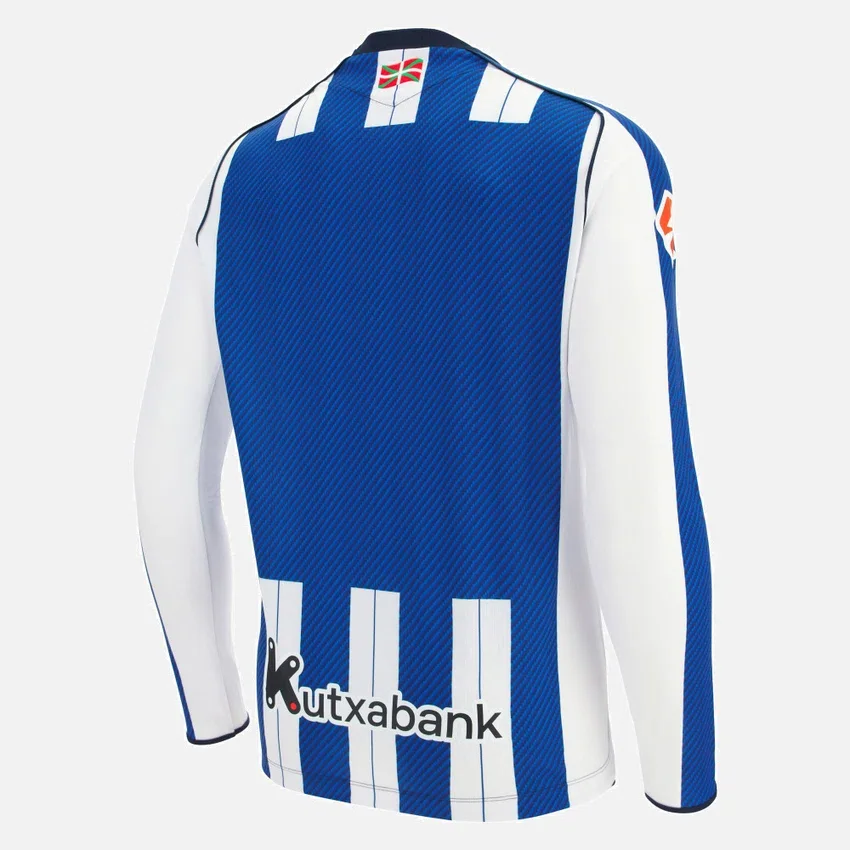 Real Sociedad 2025/26 Yetişkin Uzun Kolluklu Ev Maçı Forması Real Sociedad 2025/26 Yetişkin Uzun Kolluklu Ev Maçı Forması
