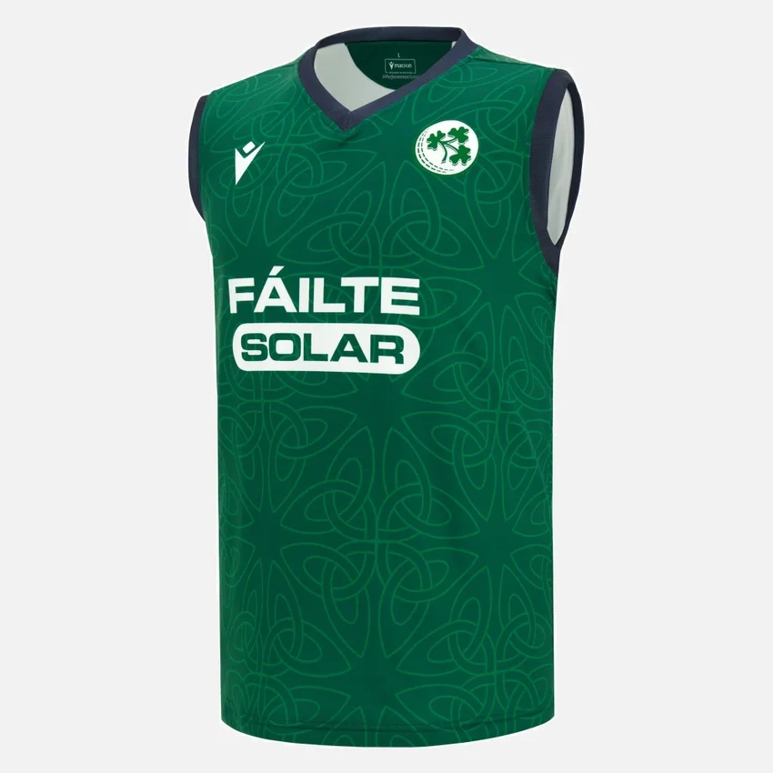 İrlanda Kriket Takımı 2026/28 ODI kolsuz kapüşonlu sweatshirt İrlanda Kriket Takımı 2026/28 ODI kolsuz kapüşonlu sweatshirt