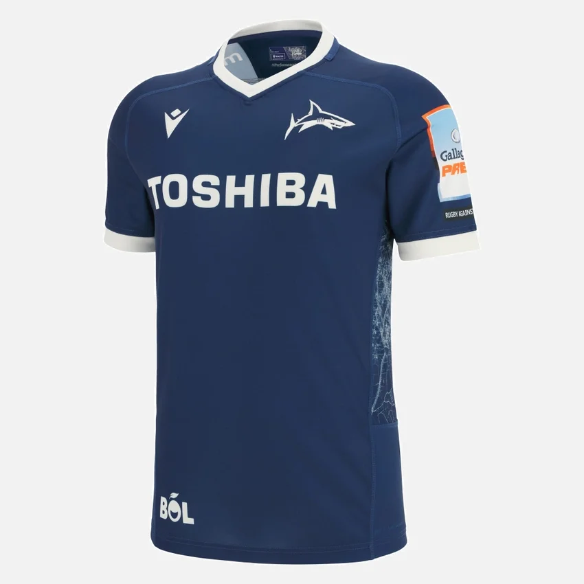 Sale Sharks 2025/26 Ev Sahibi Takım Replika Gömleği Sale Sharks 2025/26 Ev Sahibi Takım Replika Gömleği
