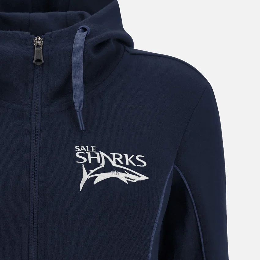 Sale Sharks 2025/26 Tam Fermuarlı Kapüşonlu Kapüşonlular Sale Sharks 2025/26 Tam Fermuarlı Kapüşonlu Kapüşonlular