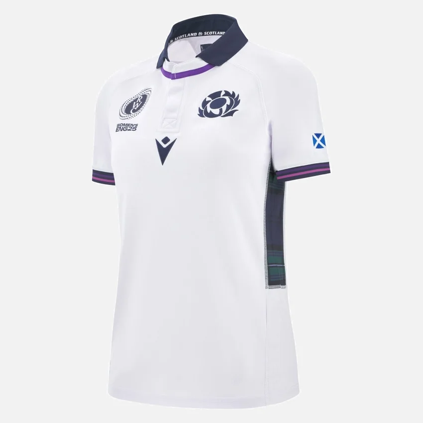 Scottish Rugby 2025/26 Deplasman WRWC Kadın Kesim Replika Gömlek Scottish Rugby 2025/26 Deplasman WRWC Kadın Kesim Replika Gömlek