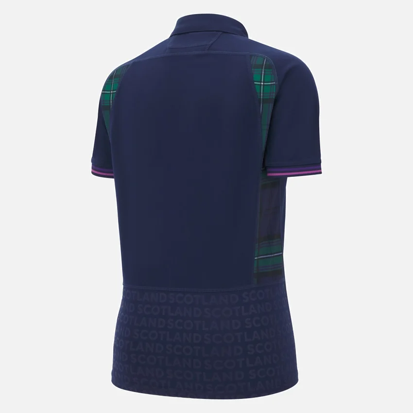 Scottish Rugby 2025/26 Ev WRWC Kadın Kesim Replika Gömlek Scottish Rugby 2025/26 Ev WRWC Kadın Kesim Replika Gömlek