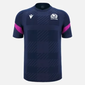 Scottish Rugby 2025/26 Lacivert Antrenman Tişörtü