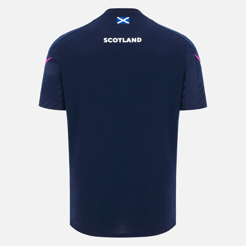 Scottish Rugby 2025/26 Lacivert Antrenman Tişörtü Scottish Rugby 2025/26 Lacivert Antrenman Tişörtü
