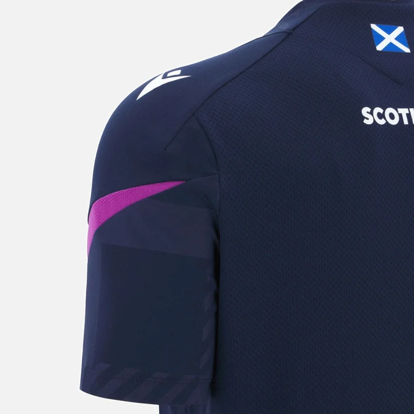 Scottish Rugby 2025/26 Lacivert Antrenman Tişörtü Scottish Rugby 2025/26 Lacivert Antrenman Tişörtü