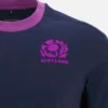 Scottish Rugby 2025/26 Lacivert Pamuklu Tişört