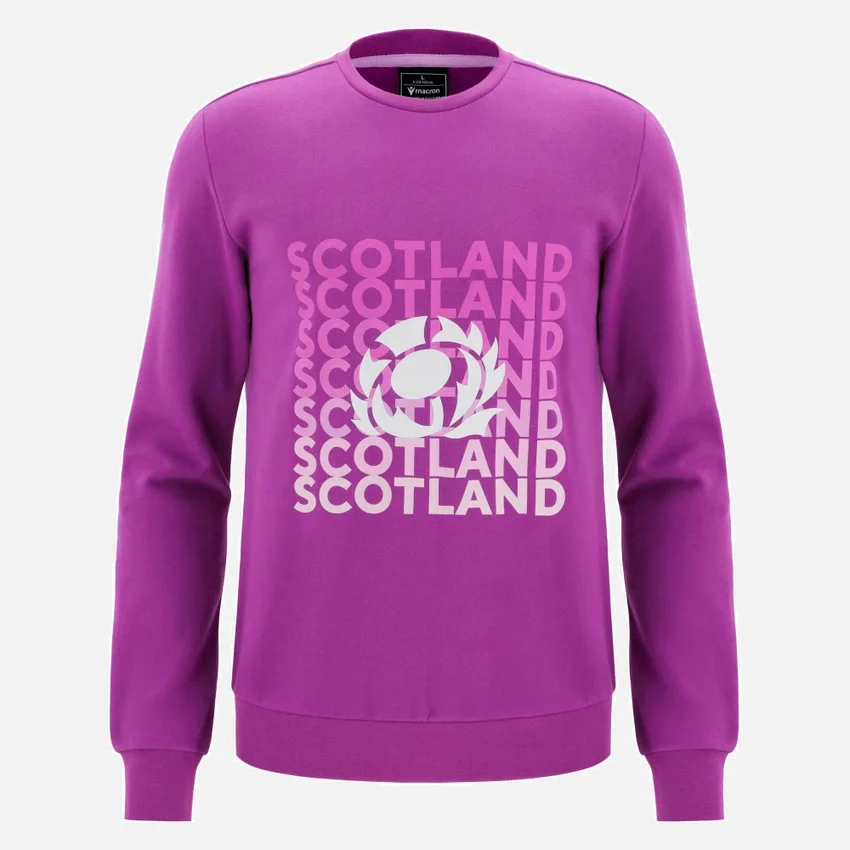 Scottish Rugby 2025/26 Leisure Sweatshirt Scottish Rugby 2025/26 Leisure Sweatshirt