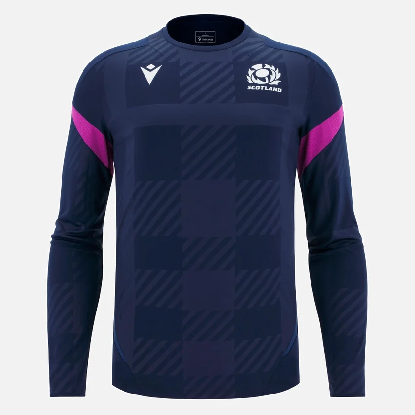 Scottish Rugby 2025/26 Uzun Kolluklu Antrenman Tişörtü Scottish Rugby 2025/26 Uzun Kolluklu Antrenman Tişörtü