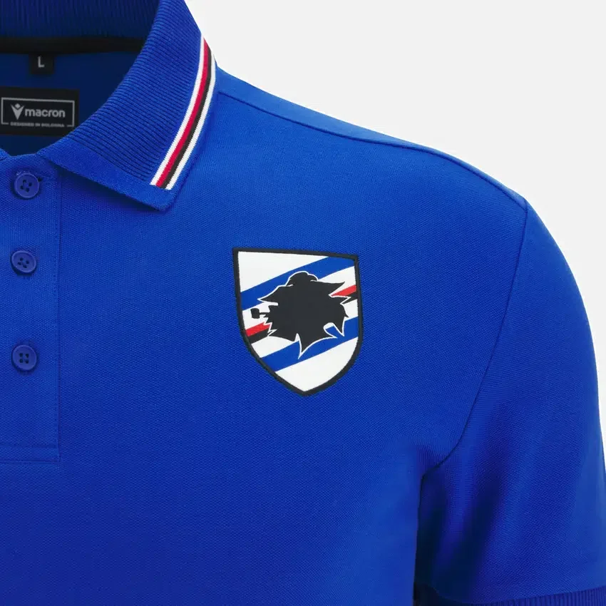 U.C. Sampdoria 2025/26 Athleisure Yetişkin Oyuncu Seyahat Polo Yaka Tişörtü U.C. Sampdoria 2025/26 Athleisure Yetişkin Oyuncu Seyahat Polo Yaka Tişörtü