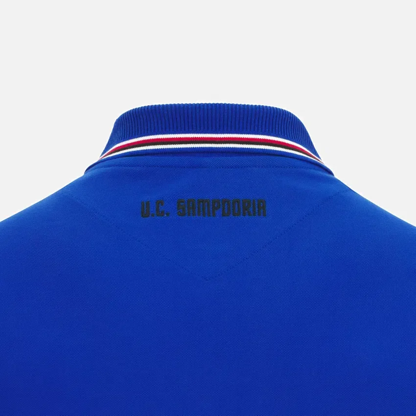 U.C. Sampdoria 2025/26 Athleisure Yetişkin Oyuncu Seyahat Polo Yaka Tişörtü U.C. Sampdoria 2025/26 Athleisure Yetişkin Oyuncu Seyahat Polo Yaka Tişörtü