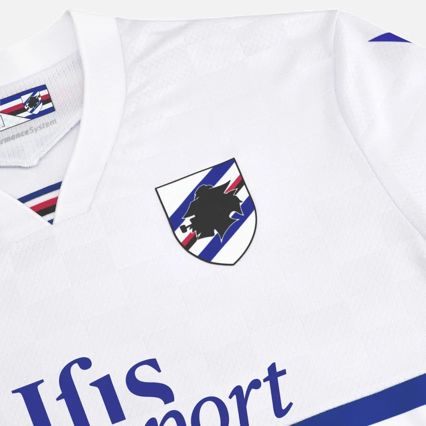 U.C. Sampdoria 2025/26 Yetişkinler Deplasman Forması U.C. Sampdoria 2025/26 Yetişkinler Deplasman Forması