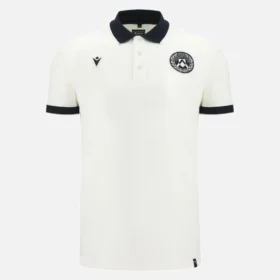 Udinese Calcio 2025/26 Athleisure Yetişkin Seyahat Pamuklu Polo Yaka Tişört