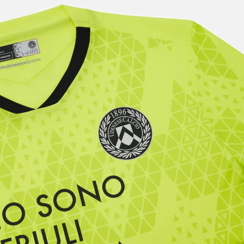 Udinese Calcio 2025/26 Yetişkin Kaleci Ev Maçı Gömleği Udinese Calcio 2025/26 Yetişkin Kaleci Ev Maçı Gömleği
