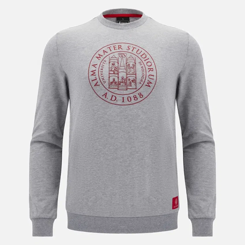 Unibo Koleksiyonu Gri Melanj Fırçalanmamış Bisiklet Yaka Sweatshirt Yetişkinler Unibo Koleksiyonu Gri Melanj Fırçalanmamış Bisiklet Yaka Sweatshirt Yetişkinler