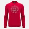 Unibo Koleksiyonu Kırmızı Fırçalanmamış Bisiklet Yaka Sweatshirt Yetişkinler Unibo Koleksiyonu Kırmızı Fırçalanmamış Bisiklet Yaka Sweatshirt Yetişkinler