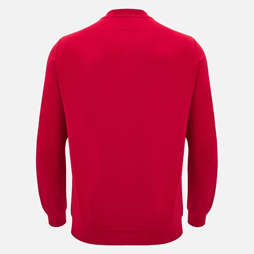 Unibo Koleksiyonu Kırmızı Fırçalanmamış Bisiklet Yaka Sweatshirt Yetişkinler Unibo Koleksiyonu Kırmızı Fırçalanmamış Bisiklet Yaka Sweatshirt Yetişkinler