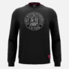 Unibo Koleksiyonu Siyah Fırçalanmamış Bisiklet Yaka Sweatshirt Yetişkinler Unibo Koleksiyonu Siyah Fırçalanmamış Bisiklet Yaka Sweatshirt Yetişkinler