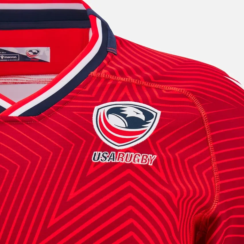 USA Rugby 2024/25 yetişkin antrenman ragbi gömleği USA Rugby 2024/25 yetişkin antrenman ragbi gömleği