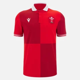Welsh Rugby 2025/26 Ev Pamuklu Gömlek