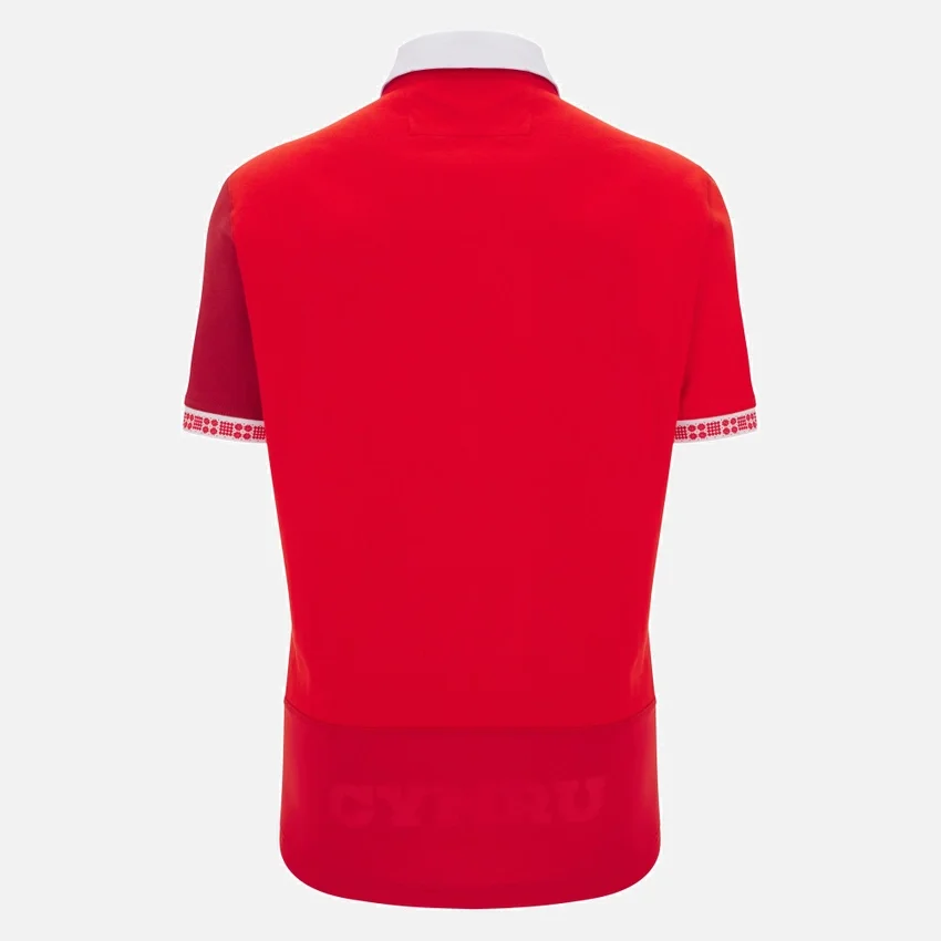 Welsh Rugby 2025/26 Ev Pamuklu Gömlek Welsh Rugby 2025/26 Ev Pamuklu Gömlek