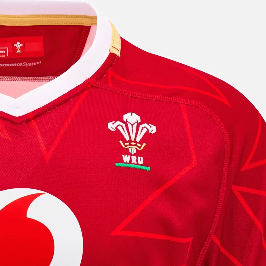 Welsh Rugby 2025/26 Ev Sahibi Takım Replika Gömleği Welsh Rugby 2025/26 Ev Sahibi Takım Replika Gömleği