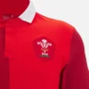 Welsh Rugby 2025/26 Ev Uzun Kolluklu Pamuklu Gömlek
