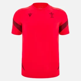 Welsh Rugby 2025/26 Kırmızı Antrenman Tişörtü