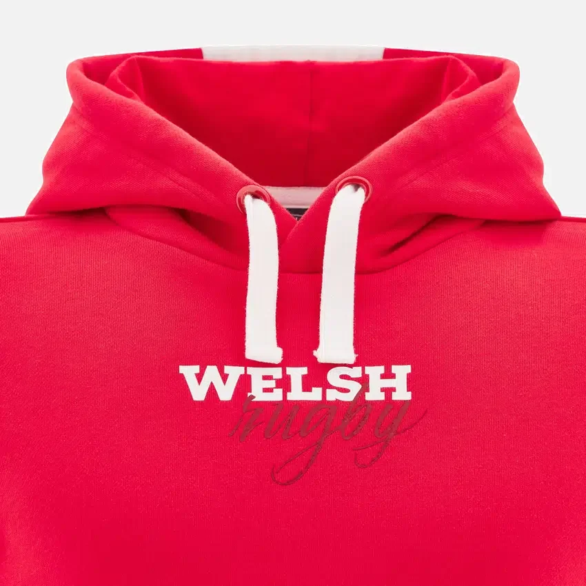 Welsh Rugby 2025/26 Kırmızı Taraftar Kapüşonlular Welsh Rugby 2025/26 Kırmızı Taraftar Kapüşonlular
